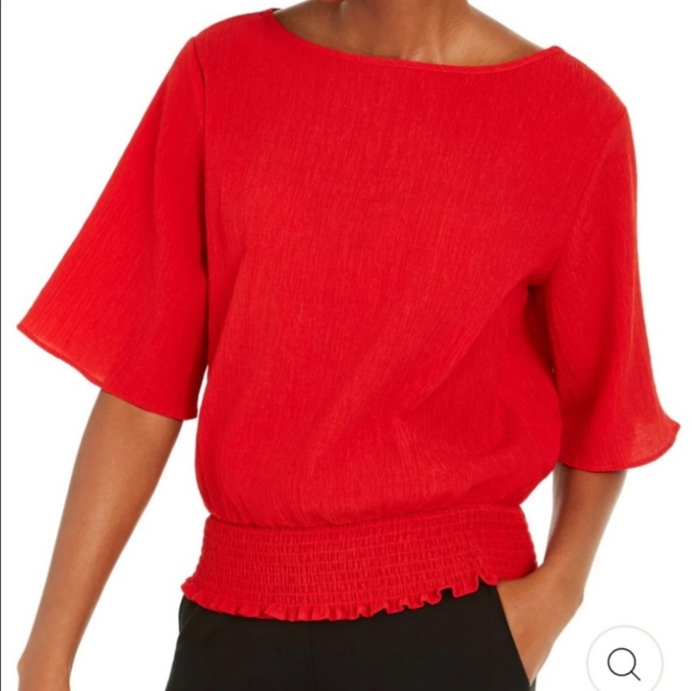 50% off sale!!! MICHAEL Michael Kors Scarlet Red Top Size M
